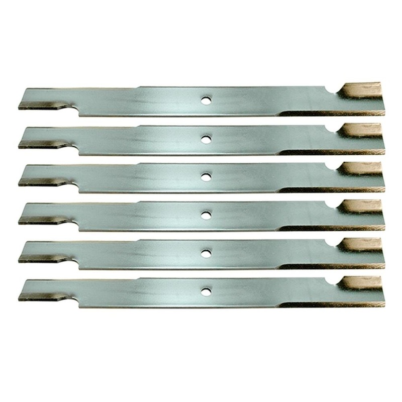(6) Hi Lift Blades Replace Bad Boy 038-0005-00 fits 54" Deck