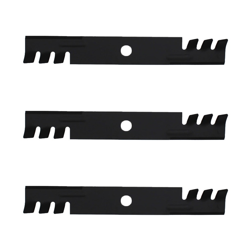 302-619 3PK Toothed Blade Fits Exmark 116-5175-S 52"