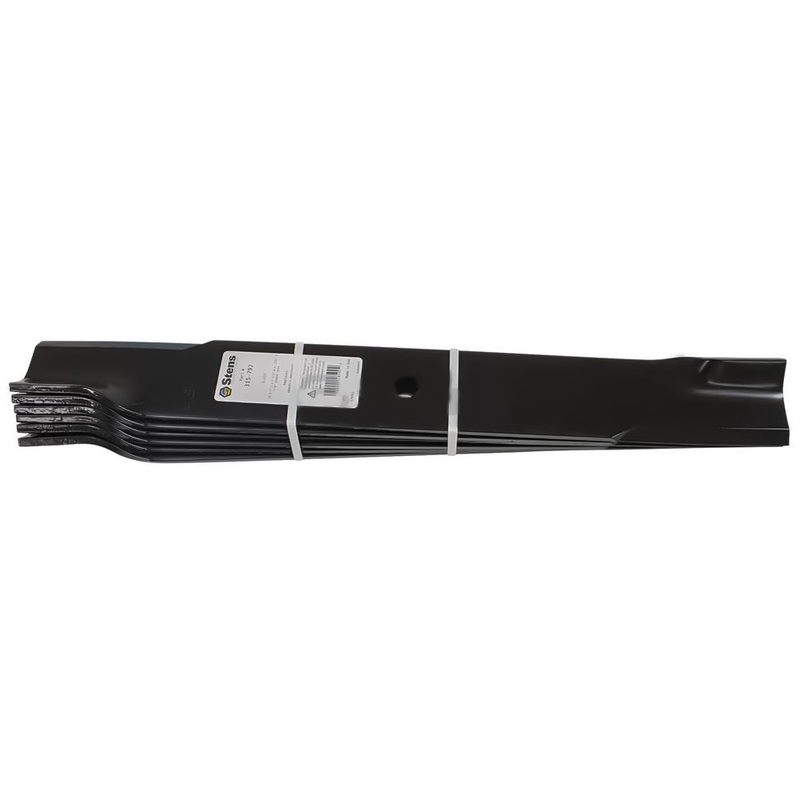 6 Pack High Lift Blades fits Ariens 60" Deck 2560XL Zoom Zero Turn 09081200