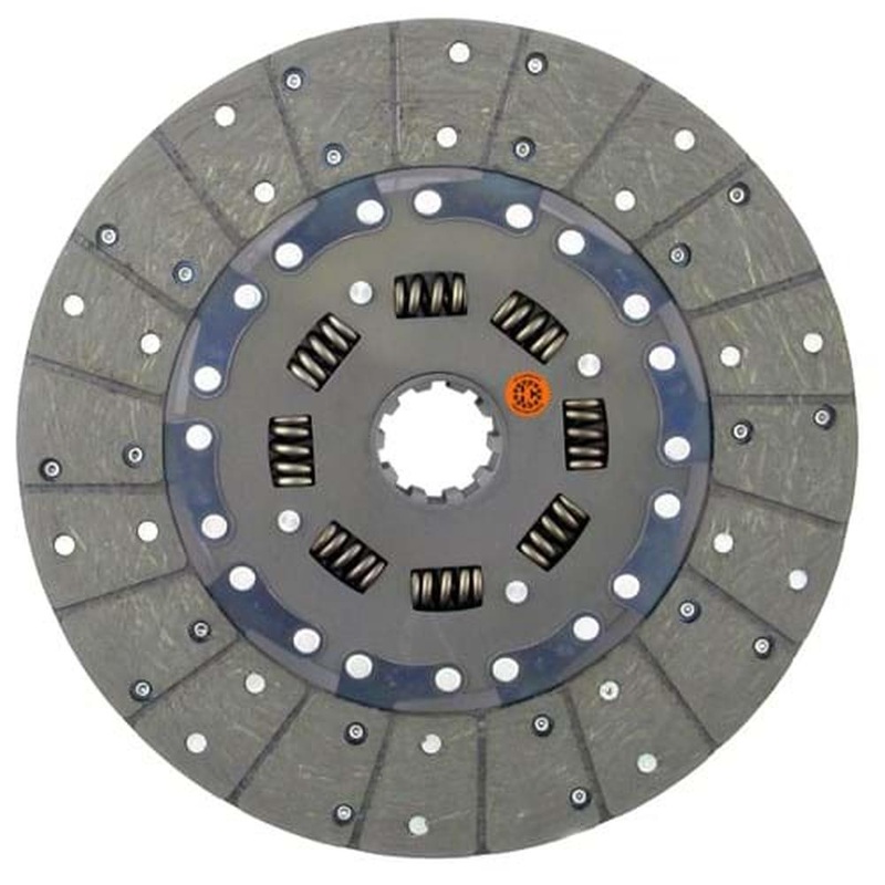 FE350CASPG 12" Transmission Disc, Woven, w/ 1-3/4" 10 Spline Hub - Fits Ford