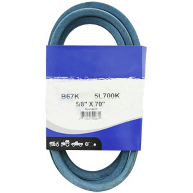 Fits Stens Replacement Belt Fits 5/8" x 70" White: 32-0009059 258-070