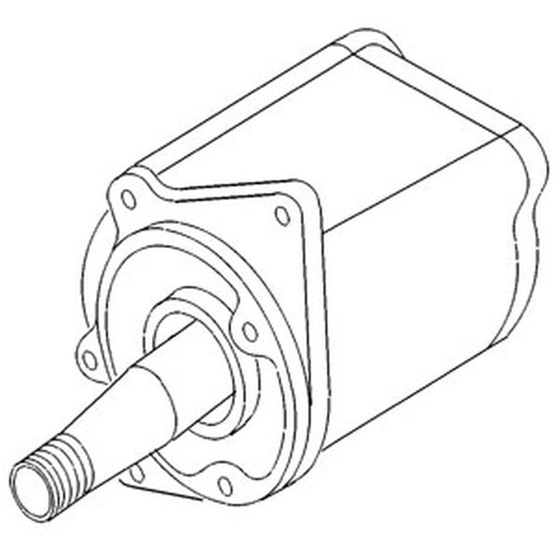 K918993 New Power Steering Pump Fits David Brown Tractors 990 Through 1200