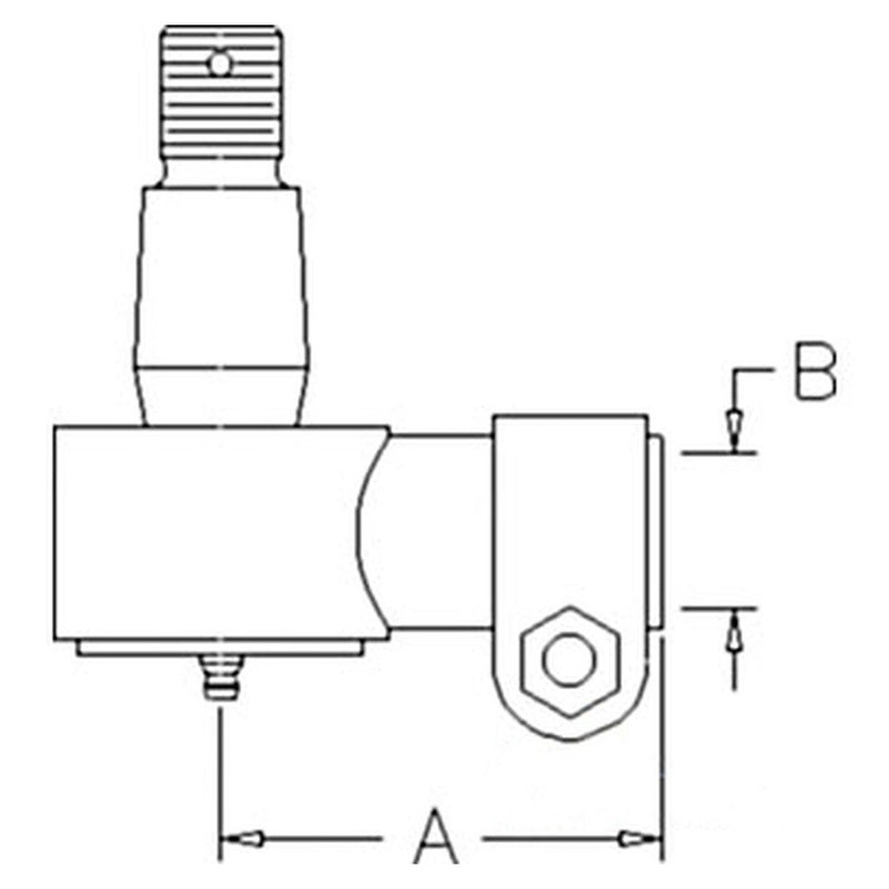 Cylinder End Fits New Holland 86018347 Fits Ford 8970 8670 8770 8870 86018347