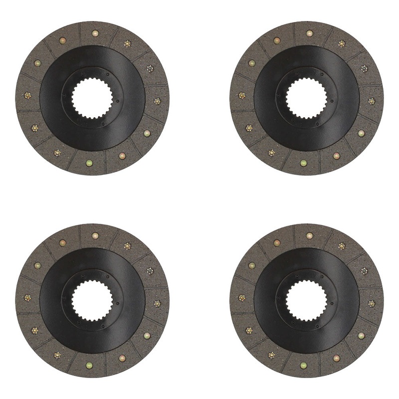 Qty 4: Brake Disc Fits Massey Ferguson Replaces 1044526M1AF