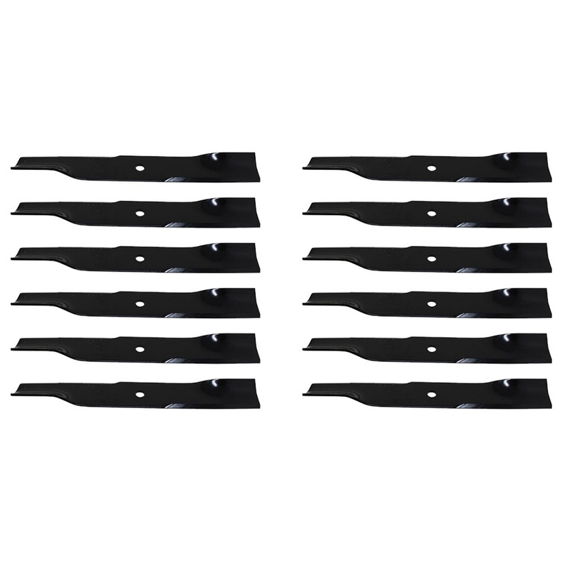 Qty 12: High Lift Mower Blade Fits Dixie Chopper Replaces 30227-52X