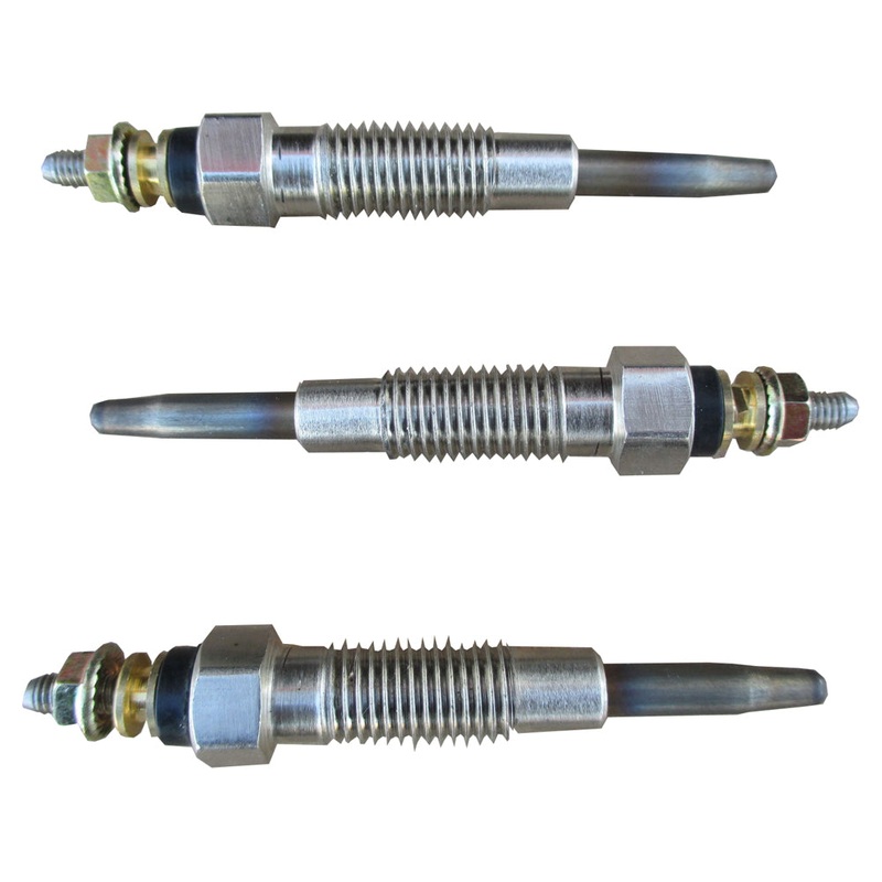 3 GLOW PLUGS FOR PART 3704242M1 3757093M1 6242215M1 6252809M1
