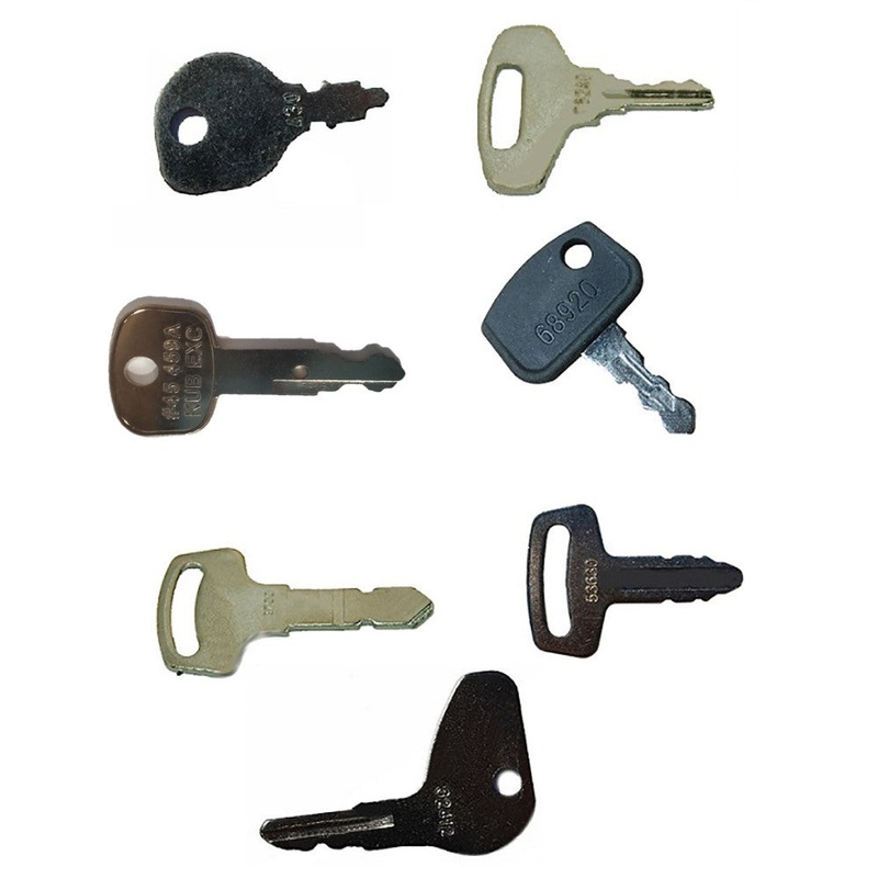 7 pc Equipment Key Set Fits Kubota Replaces 15248-63700