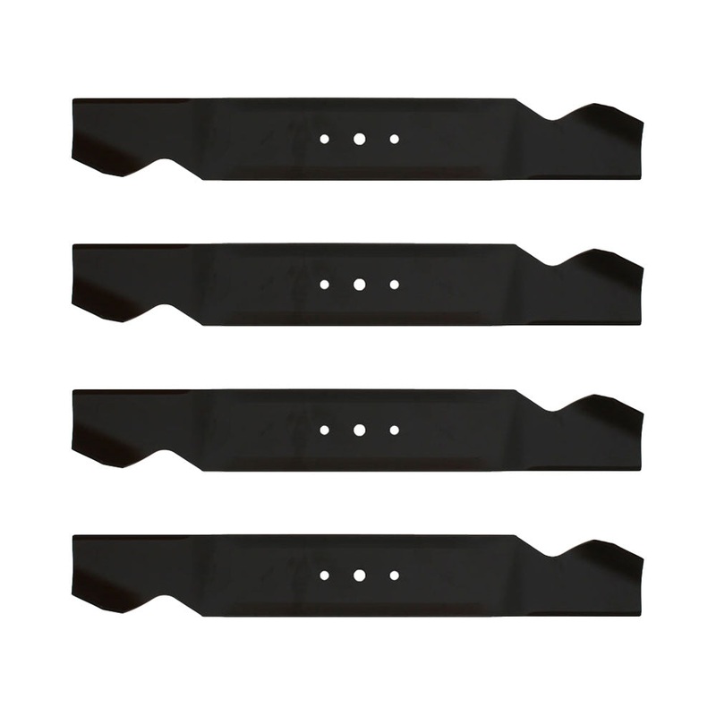 Qty 4: Blade - 21-3/16" x 13/32" Fits Murray Replaces 742-0499