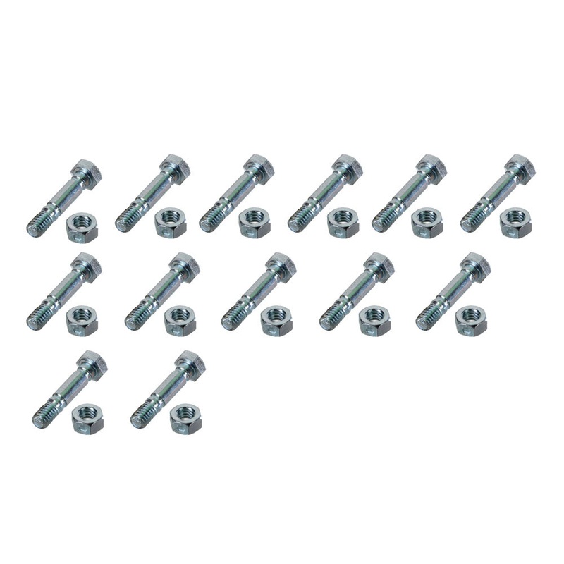 12 1-1/2" x 5/16" Shear Pin with Nut Fits Ariens Fits Cub Cadet 9100891, 910-089