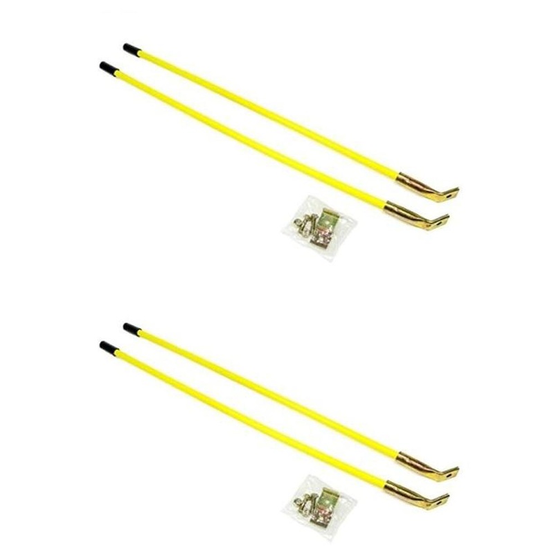 Qty 2: Pair of 26" Yellow Blade Markers Fits MEYER Replaces 09916