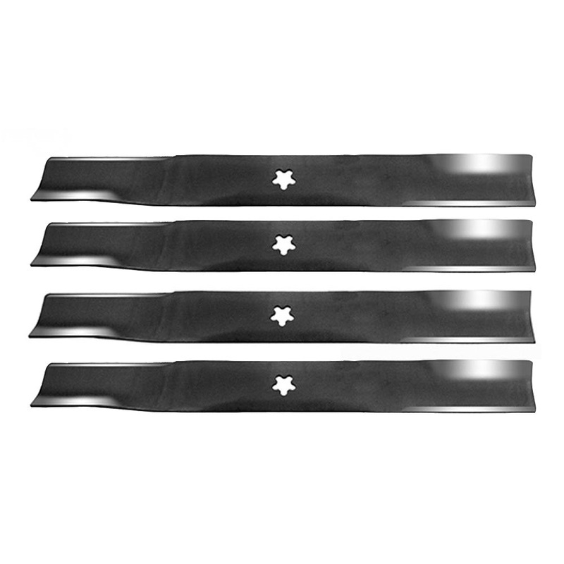 Qty 4: Medium Lift Lawn Mower Blade Fits Husqvarna Replaces 420463