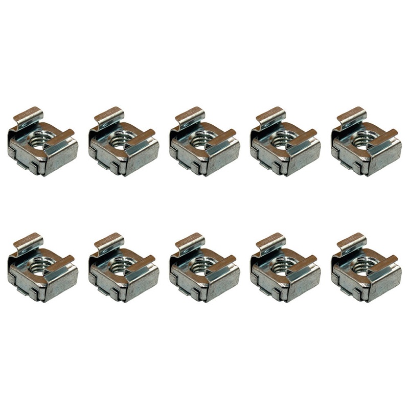 Qty. 10: Cage Nut Fits Case Replaces 131-105