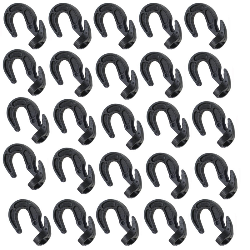 Qty 25: Shock Cord Hook Fits Universal Products Replaces TSCHK