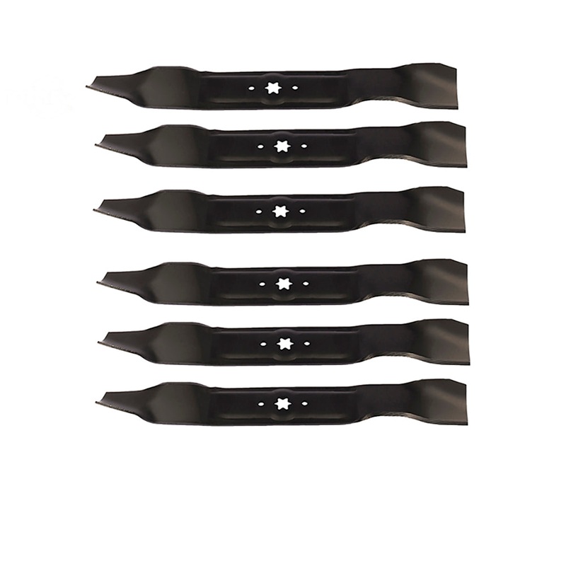 Qty 6: Mulching Blade Fits MTD Replaces 490-110-M115