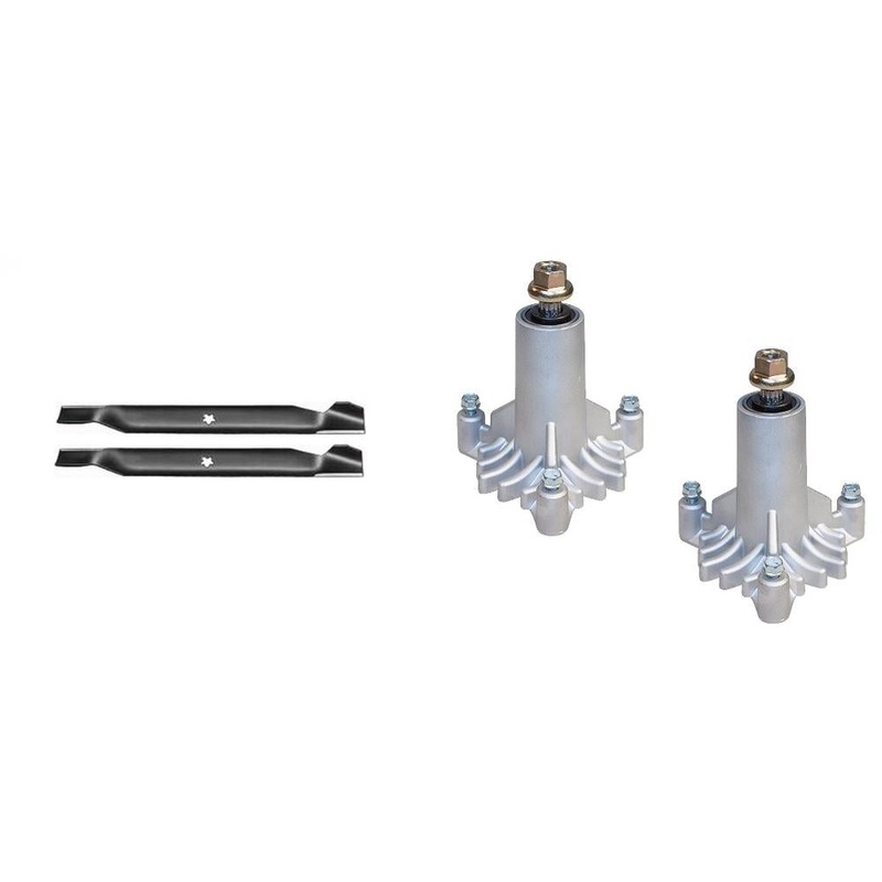2 Blade 2 Spindle Kit Fits CRAFTSMAN Replaces 138498
