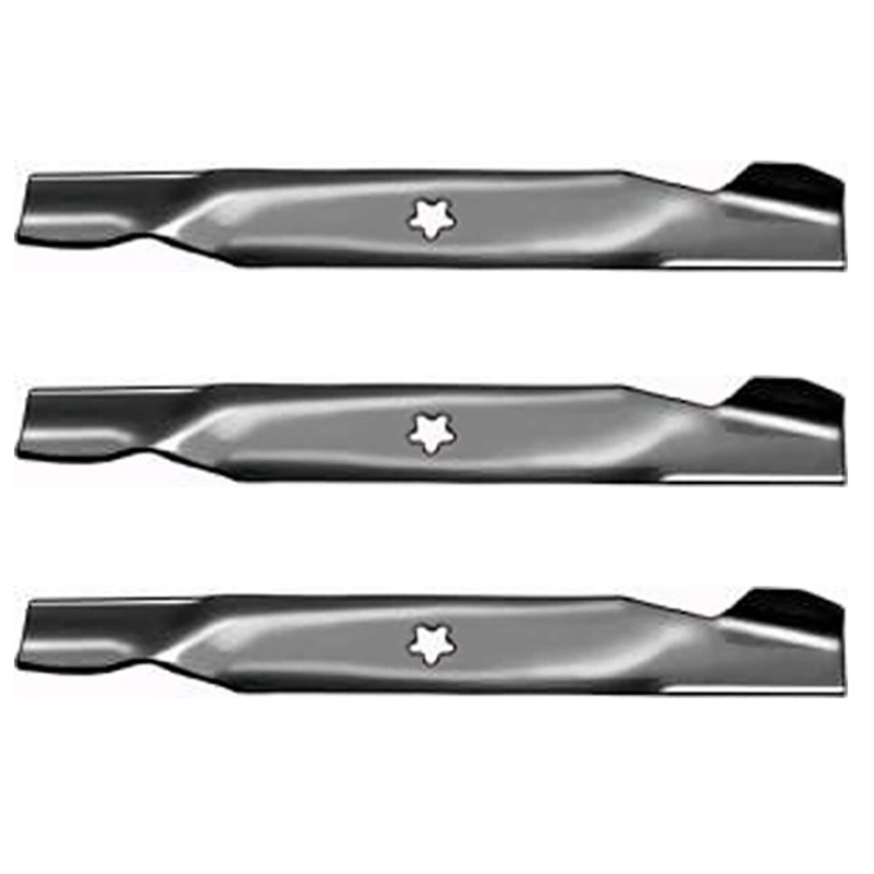 Qty 3: Lawn Mower Blades Fits Poulan Replaces 137380