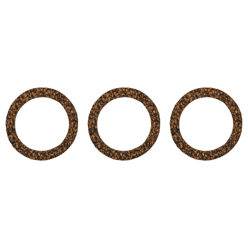 Qty 3: Sediment Bowl Gasket (Cork) Fits Minneapolis-Moline Replaces 15P13