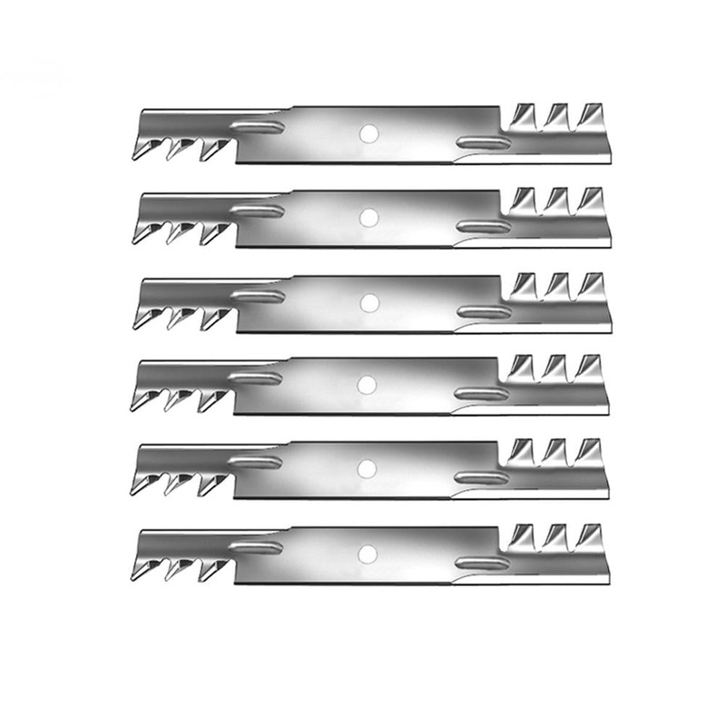 Qty 6: Toothed Mower Blade Fits Simplicity Replaces 5022808