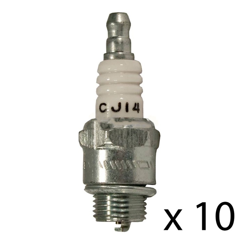 Qty 10: Spark Plug Fits Toro Replaces 614009