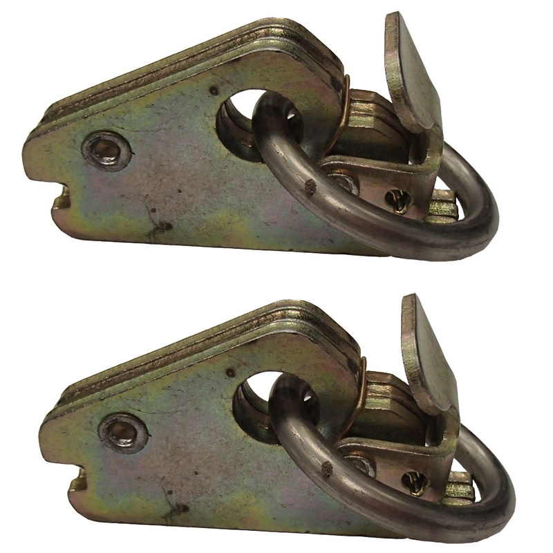 Qty 2: E-Track Tie Down Ring Fits Universal Products Replaces ERSHD-B