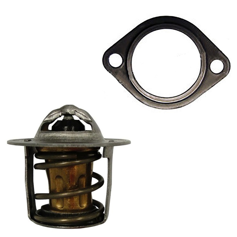 New Thermostat & Gasket 180F Fits Kubota D600