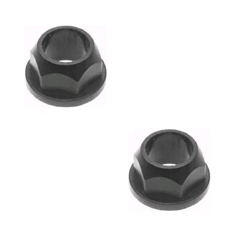 Qty 2: (Plastic) Hex Kingpin Flanged Bushing Fits MTD Replaces 741-0225