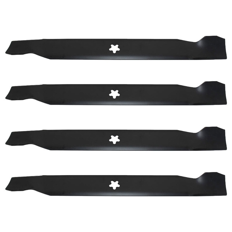 Qty 4: Lawn Mower Blade Fits Mcculloch Replaces 532 13 89-71