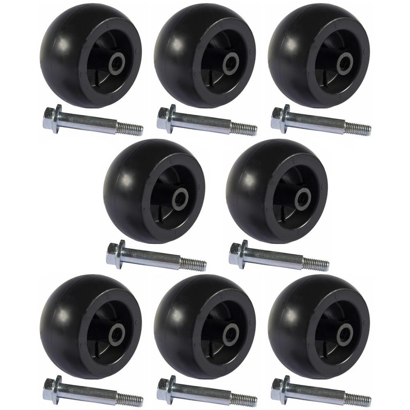 Qty 8: Deck Wheel w/ Bolt Fits Bad Boy Replaces 018-0010-00