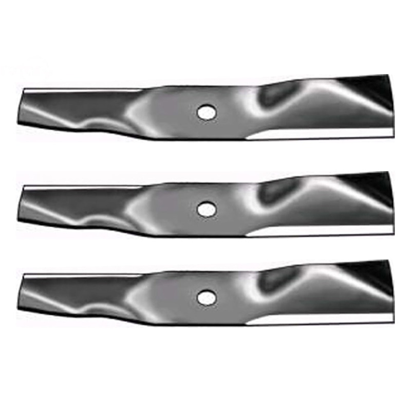 Set of 3 18 5/8" x 13/16" Mower Blades Fits John Deere F620 F710 F725