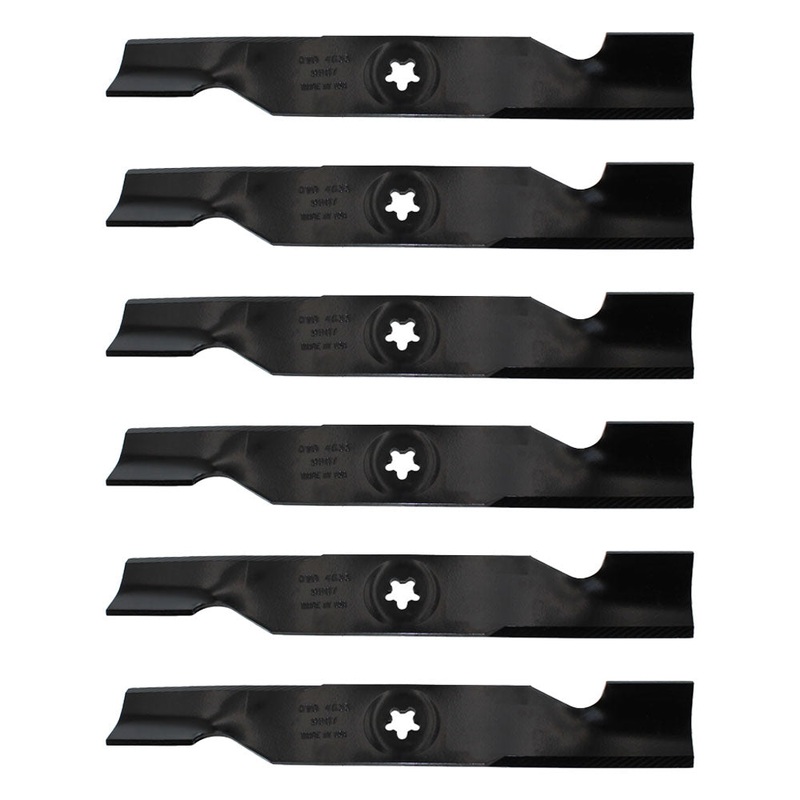 Qty 6: Mower Blade Fits Ariens Replaces 21547939