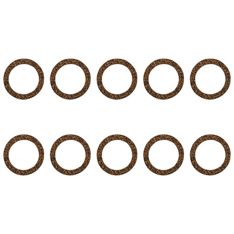 Qty 10: Sediment Bowl Gasket (Cork) Fits Minneapolis-Moline Replaces 15P13