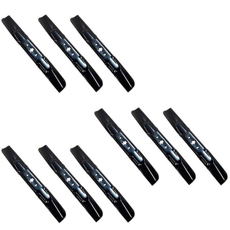 9 USA Blades fit Troy Bilt 942-05056A 942-05056 Super Bronco 54 Mustang XP 54