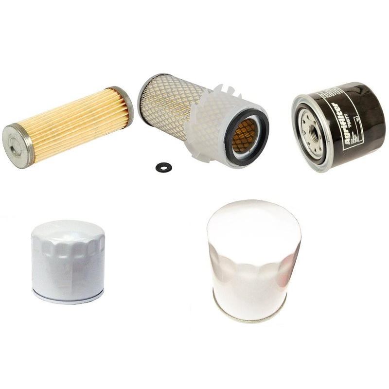 5-piece Filter Set Fits Grasshopper Replaces 101000