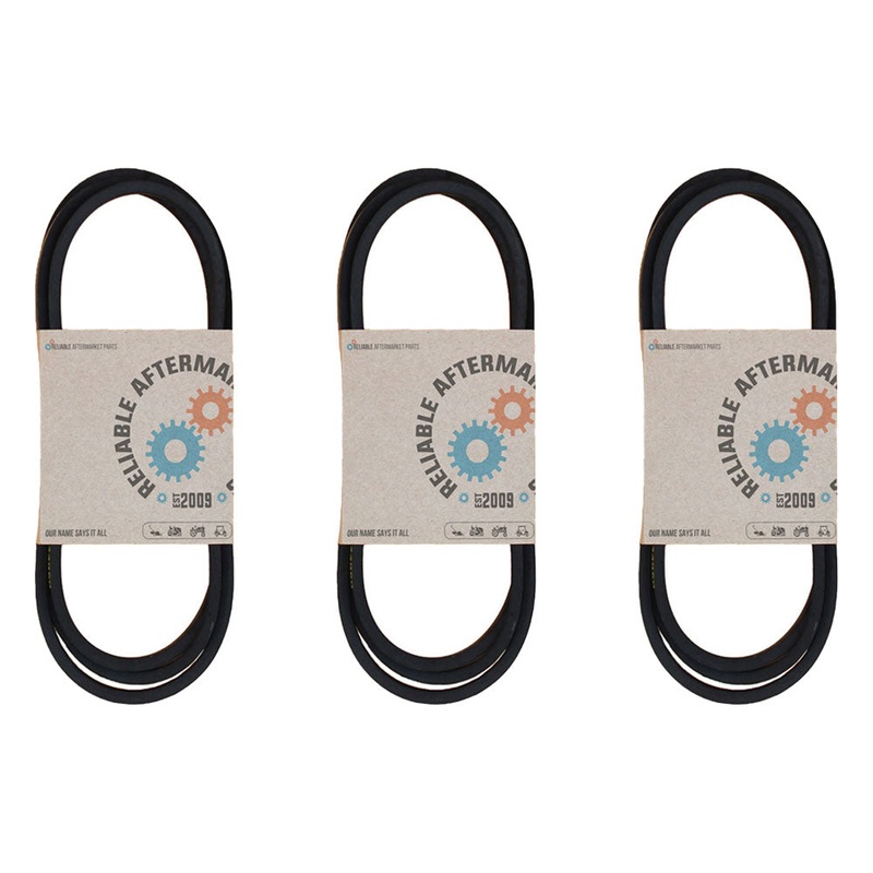 531307218 Qty 3: Deck Belt Fits Poulan