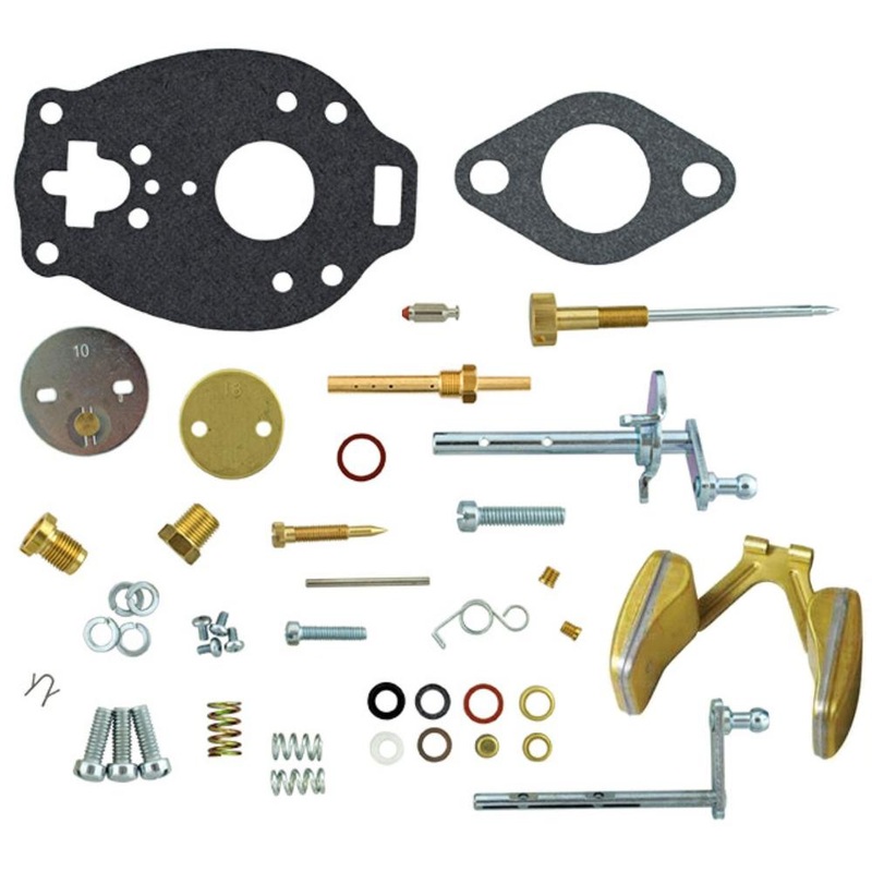 Carburetor Repair Kit w/ Carb Float Fits Ford/New Holland Replaces 9N9550A
