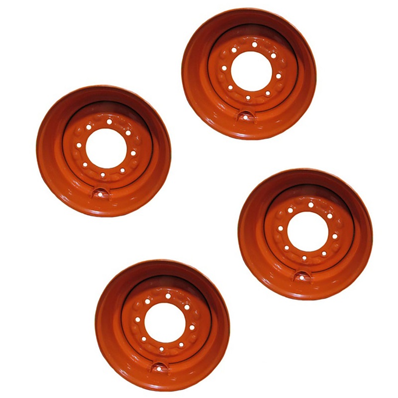 Qty 4: 8.25 x 16.5 Rim Fits Bobcat Replaces 7232566