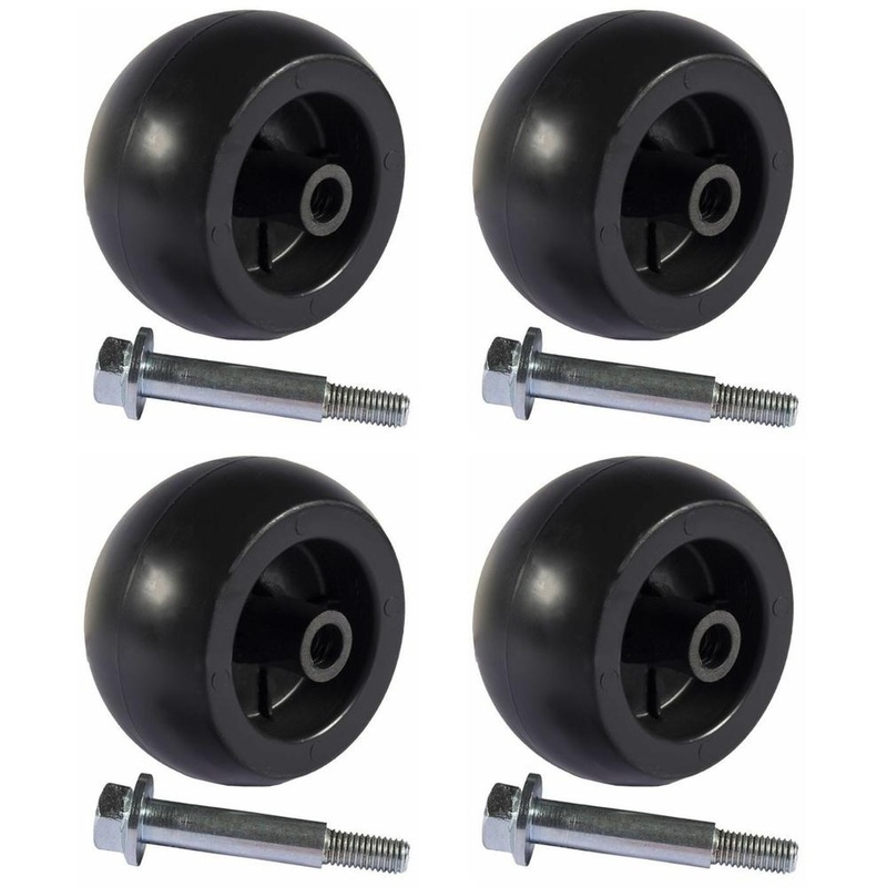 Qty 4: Deck Wheel w/ Bolt Fits Bad Boy Replaces 018-0010-00