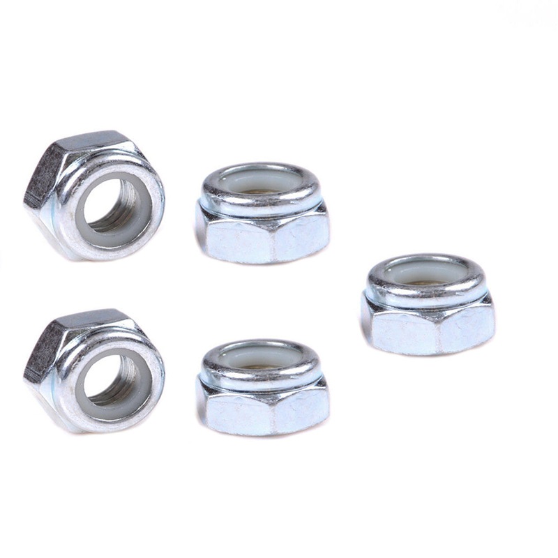 Qty 5: Hexagonal Lock Nut - M8 Fits John Deere Replaces 14M7166