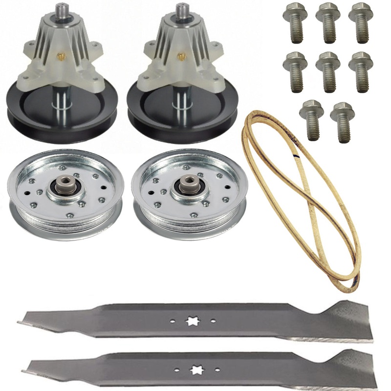 Deck Rebuild Kit w/ Mounting Hardware Fits Troy Bilt Replaces 112-0395