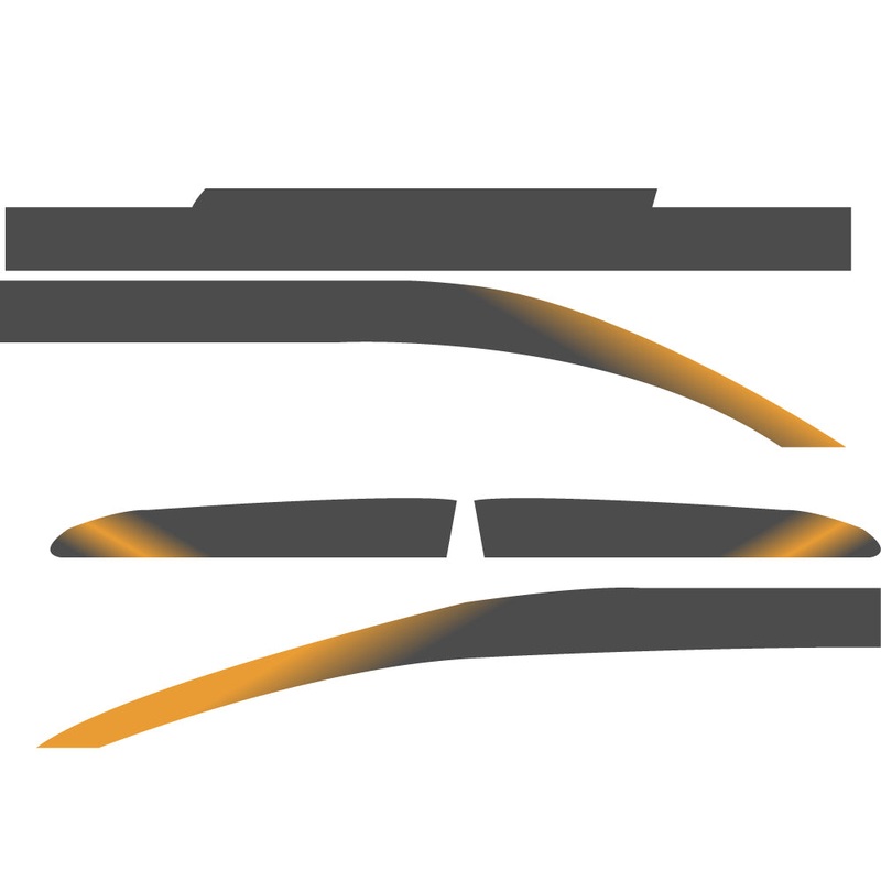 Fits John Deere 5400 Hood Decal