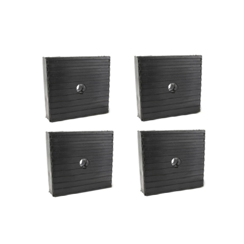 Qty 4: Anti-Vibration Pad (4x4x1) Fits Universal Products Replaces ISO1818