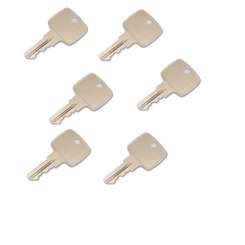 Qty 6: Key(s) Fits John Deere Replaces AR51481