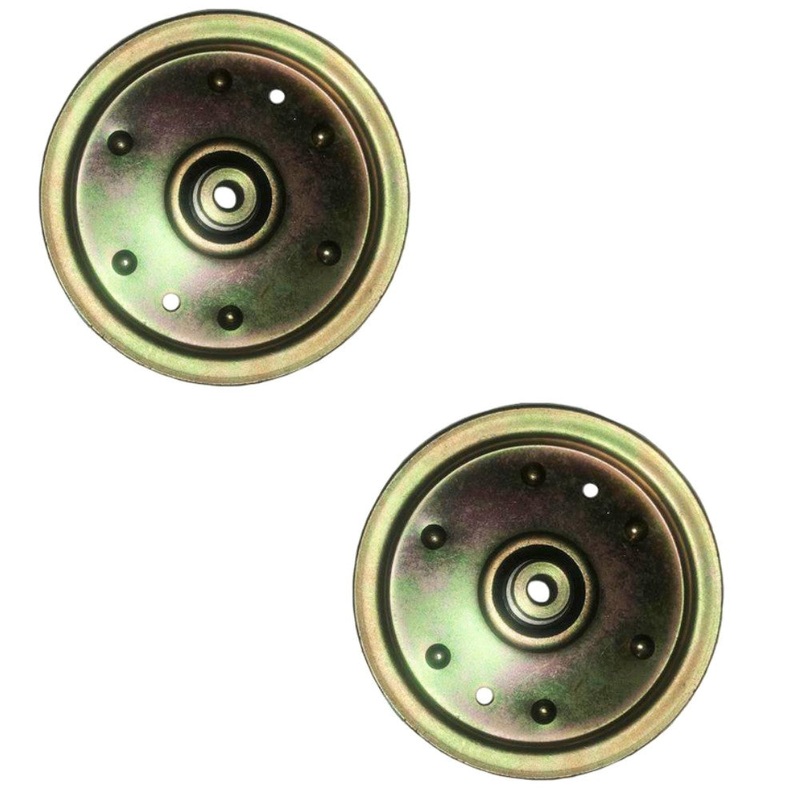 2 Idler Pulley 38"-54" fits Troy Bilt Pony Bronco Horse Mustang Colt XP