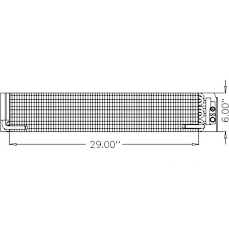 Evaporator Fits John Deere 6310 7610 7710 7810 7600 7700 7210 7410 7510 RE180243