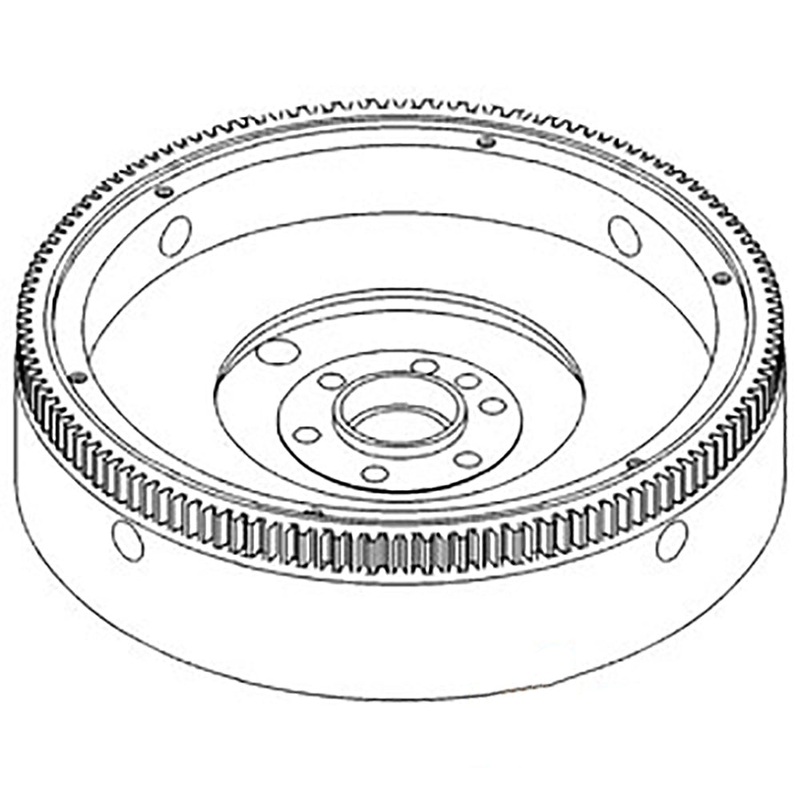 Flywheel With Ring Gear Fits International 656 666 686 396420R91