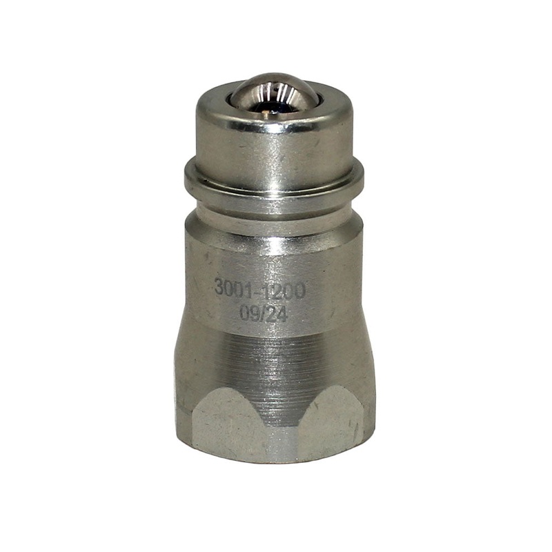 Pioneer Hydraulic Male Tip 1/2" Body x 1/2" Female NPT x Ball Type Nipple 8010-4