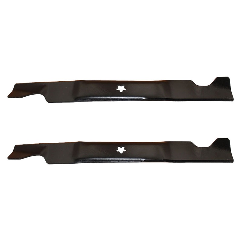 2 Fits AYP Fits SEARS Fits CRAFTSMAN Fits Husqvarna MOWER BLADES 46" DECK 405380