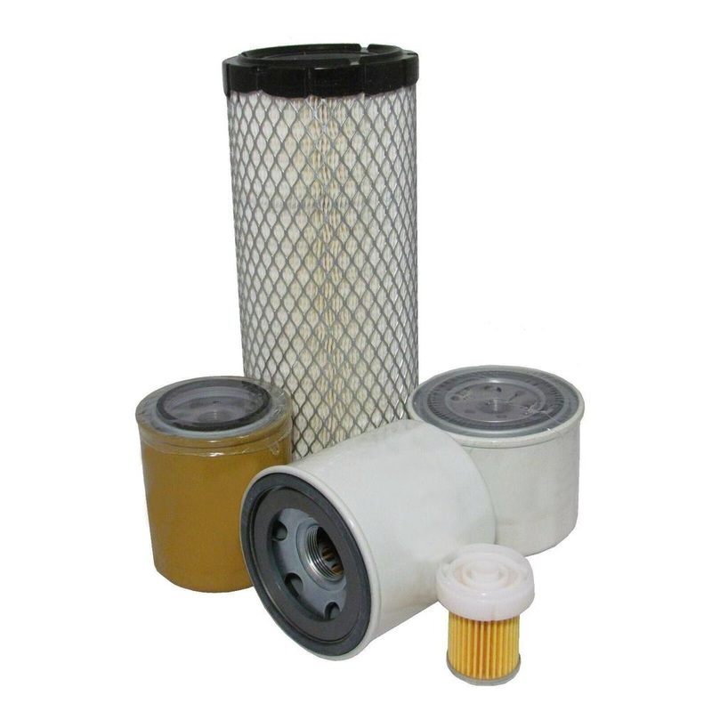 5-Piece Filter Kit Fits Kubota Replaces 11013-7019