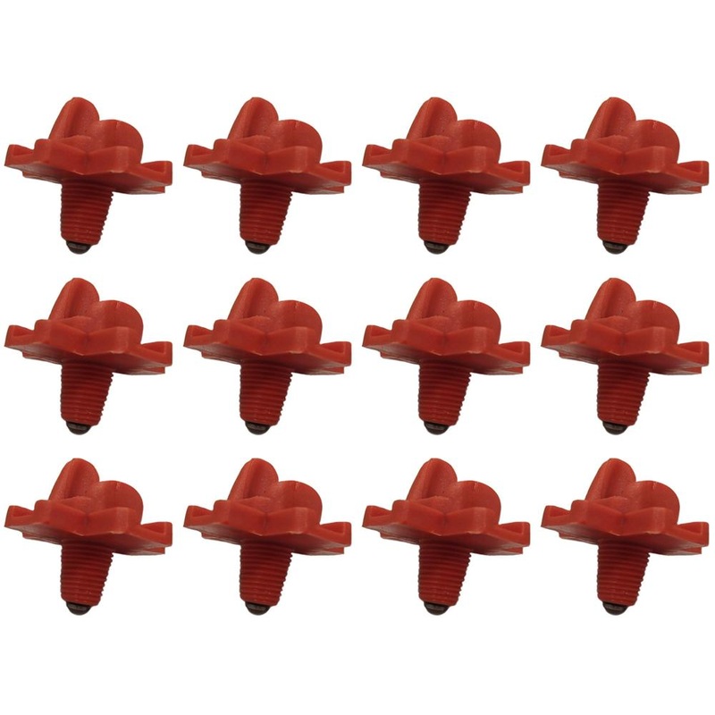 N/A Qty 12: Horizontal Mount Chicken Waterer Fits Universal Products
