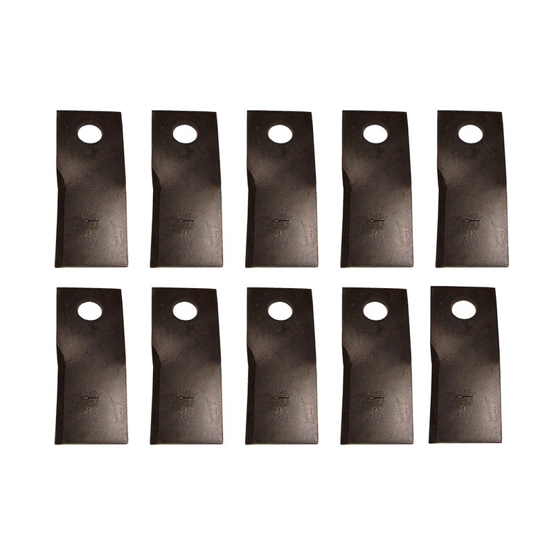 Qty 10: Right Hand Disc Mower Blade Fits Universal Products Replaces 16507794